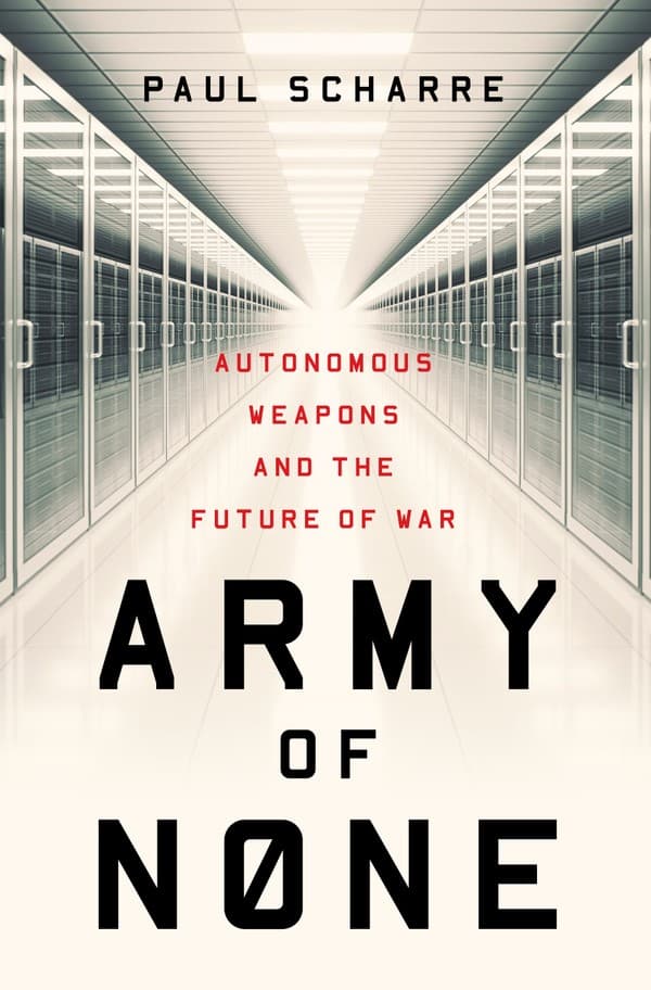 Army of None by Paul Scharre — original book cover
